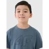 Chlapecké tričko s krátkým rukávem 4F JUNIOR TSHIRT M2325-46S-TEAL · záber 2