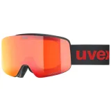 Uvex pwdr FM, lyžařské brýle, junior, černá/červená · záber 1