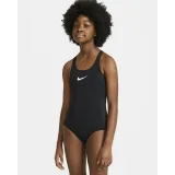Dívčí plavecké jednodílné plavky NIKE SWIM RACERBACK ONE PIECE BLACK-BLACK · záber 2