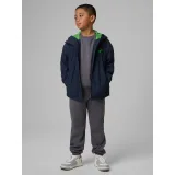 Chlapecká turistická bunda s kapucí 4F JUNIOR TECHNICAL JACKET U1096-31S-NAVY · záber 4