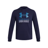Pánská mikina s kapucí UNDER ARMOUR UA Rival Terry Graphic Hood-BLU · záber 5