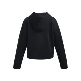 Dívčí zateplená tréninková mikina s kapucí UNDER ARMOUR UA Rival Fleece Crop Hoodie-BLK · záber 2