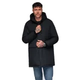 Pánská bunda s kapucí OMBRE Jacket OM-JAPJ-0313 V-6 black · záber 1