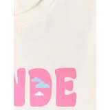 Dívčí tričko s krátkým rukávem 4F JUNIOR TSHIRT F2884-11S-OFF WHITE · záber 3