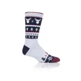 Pánské ponožky HEAT HOLDERS 1 PACK-MEN LITE FESTIVE STAG-CHRISTMAS SOCKS · záber 1