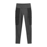 Dámské turistické legíny 4F TROUSERS FNK F112-23S-DARK GREY · záber 3