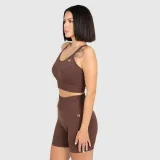 Dámská sportovní souprava Iron Aesthetics Ultimate short, hnědá · záber 4