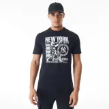 Tričko s krátkým rukávem NEW ERA MLB Distressed graphic NEYYAN · záber 1