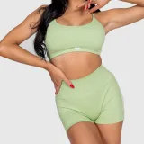 Sportovní podprsenka Iron Aesthetics Shape, modrá · záber 11