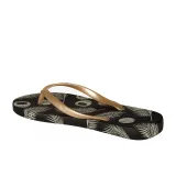 Dámské žabky (plážová obuv) COQUI Kaja Printed black gold · záber 4