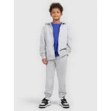 Chlapecké tepláky 4F JUNIOR TROUSERS CAS M1188-25M-GREY MELANGE · záber 4