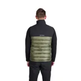 Pánská turistická vesta NORTHFINDER FILIPPO-550blackdarkgreen · záber 4