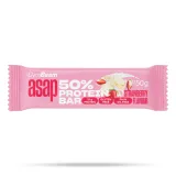GymBeam ASAP 50% Protein Bar - Příchuť: Kokos | Hmotnost: 0,05 kg | Balení: 24 · záber 2
