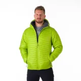 Pánská turistická bunda NORTHFINDER DAN-584-limegreengrey · záber 1