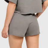 Dámské šortky Iron Aesthetics Heavy-Terry, šedé · záber 4