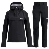 Swix Fjell shell kalhoty/anorak set, dámské, černé · záber 1