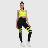 Dámská sportovní podprsenka - Iron Aesthetics, NEON YELLOW · záber 3