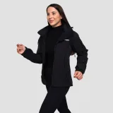 GymBeam Dámská bunda Softshell Black - Velikost: L | Barva: čierna · záber 6