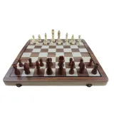 Šachy MASTER magnetické dřevěné - 39 x 39 cm - 2. jakost · záber 1
