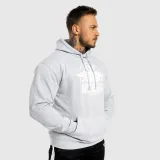 Fitness mikina bez zipu Iron Aesthetics Force, šedá · záber 10