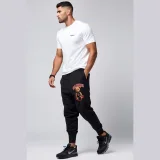 Tepláky Jogger , Barva Modrá, s Potiskem Wordwide Winner Teddy · záber 5