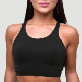 GymBeam Pulse Running Sports Bra Black - Velikost: S | Barva: čierna | Hmotnost: 0,1 kg · záber 3
