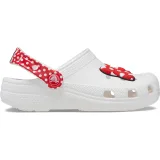 Dívčí kroksy (rekreační obuv) CROCS Disney Minnie Mouse Classic Clog T white red · záber 2