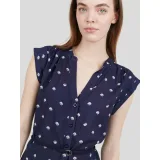 Dámské šaty FUNDANGO Mona Dress-498-blue pattern · záber 2