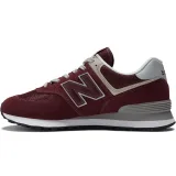 Pánská rekreační obuv NEW BALANCE ML574EVM M burgundy · záber 3