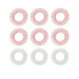 BeastPink Set spirálových gumiček do vlasů pink · záber 1