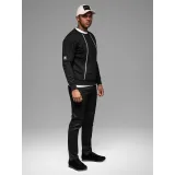 Pánská mikina OMBRE Sweatshirt OM-SSNZ-0187 V-1 black · záber 5