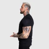 Pánské sportovní tričko Iron Aesthetics Urban, černé · záber 3