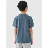 Chlapecké tričko s krátkým rukávem 4F JUNIOR TSHIRT M2325-46S-TEAL · záber 3