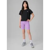 Dívčí kraťasy 4F JUNIOR SHORT TIGHTS CAS F024-51S-VIOLET · záber 4