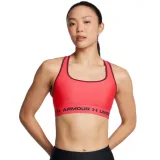 Dámská sportovní tréninková podprsenka UNDER ARMOUR Crossback Mid Bra-RED · záber 1