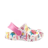 Dětské kroksy (rekreační obuv) COQUI Little frog white pink · záber 2