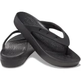 Dámské žabky (plážová obuv) CROCS Classic Platform Flip W black · záber 5