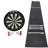 Akční set - sisalový terč MASTER Grader 45 cm + koberec na šipky MASTER · záber 1