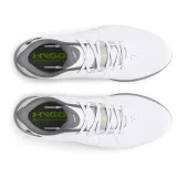 Pánské golfové boty s hroty UNDER ARMOUR UA Drive Pro SL Wide white white metallic gun metal · záber 4