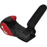 RDX Boxerské rukavice F4 HOOK & LOOP Red · záber 5
