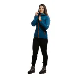 Dámská turistická softshellová bunda NORTHFINDER PATTY-526-inkblue · záber 1