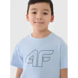 Chlapecké tričko s krátkým rukávem 4F JUNIOR TSHIRT M2325-33S-BLUE · záber 2