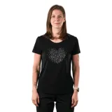 Dámské turistické tričko s krátkým rukávem NORTHFINDER GUADALUPE-301darkgrey · záber 1