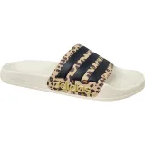 Dámské pantofle (plážová obuv) ADIDAS Adilette Shower W off white core black magic beige - Barva: čierna | Pohlavie: Dámské · záber 3