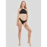 Dámské plavky horní díl FUNDANGO Hogg High Neck Top-890-black · záber 5
