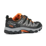 Chlapecká nízká turistická obuv TREZETA Thunder WP Jr grey orange · záber 5