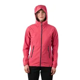 Dámská turistická softshellová bunda s kapucí NORTHFINDER ALLY-490coral · záber 3