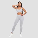 GymBeam Dámské bezešvé legíny Lift Grey - Velikost: M | Barva: sivá | Pohlavie: Dámské | Hmotnost: 0,21 kg | Balení: 70 · záber 4