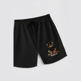 Kraťasy, Barva Bilá, s Potiskem Hedrix P Bear · záber 2