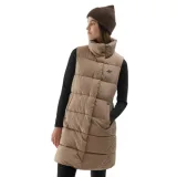 Dámská vesta 4F VEST-AW23TVESF076-82S-LIGHT BROWN · záber 1